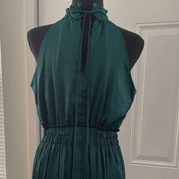 Nicole Miller Teal Sleeveless Dress - Picture 3 of 10
